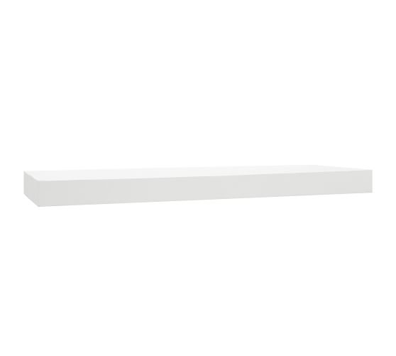 White Floating Shelves Pottery Barn