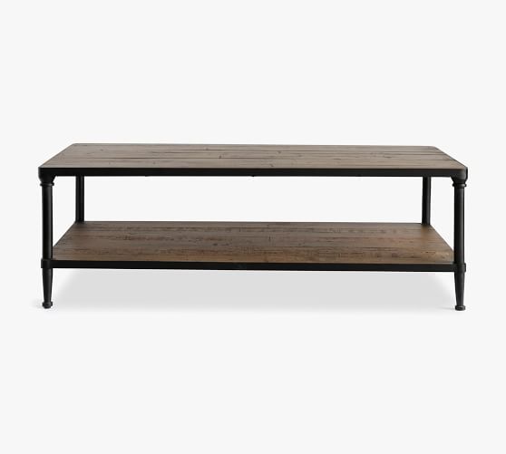 Juno Rectangular Reclaimed Wood Coffee Table Pottery Barn
