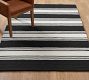 Modern Farmhouse Stripe Outdoor Performance Rug | Pottery Barn