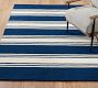 Modern Farmhouse Stripe Outdoor Performance Rug | Pottery Barn