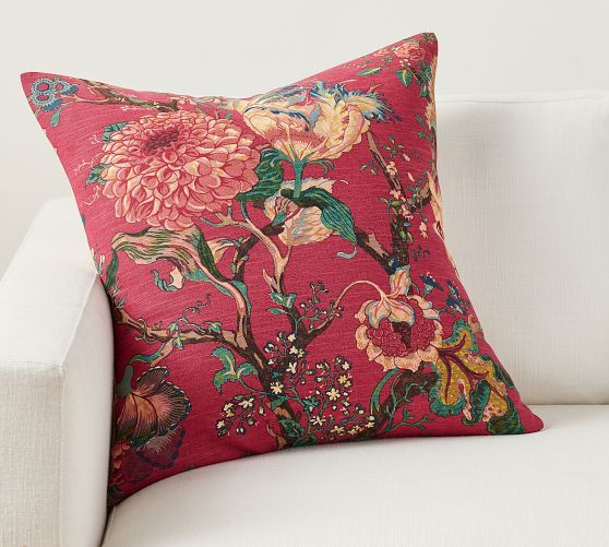Floral Printed Throw Pillow Covers Set of 4 Accent Cushion 
