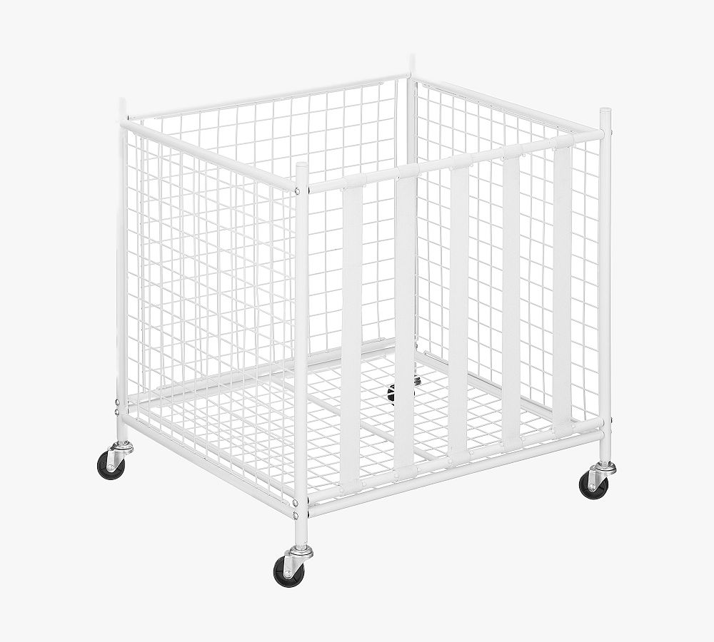 Heavy Duty Rolling Equipment Bin Pottery Barn