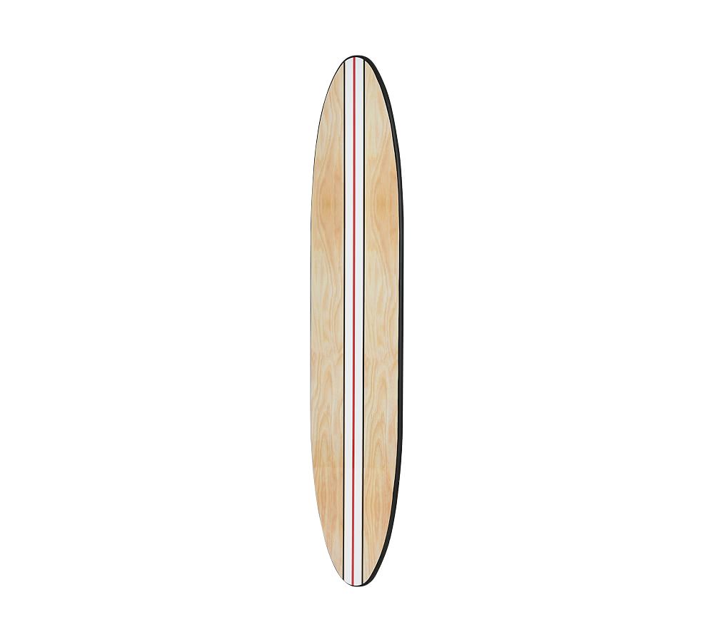 Striped Surfboard Wall Art