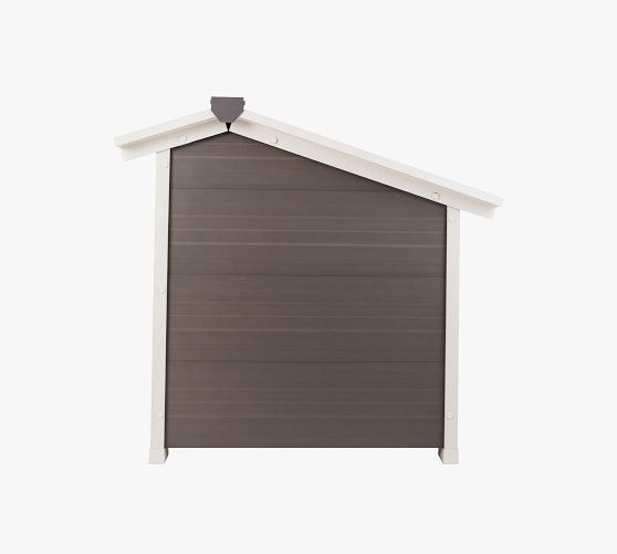 Ecoflex® Insulated Lodge Dog House Gray Pottery Barn