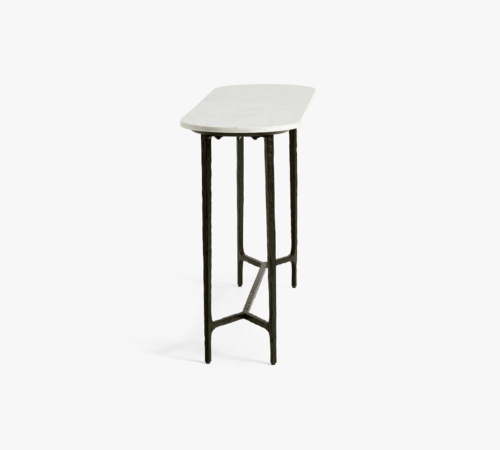 Larkspur Marble Console Table Pottery Barn