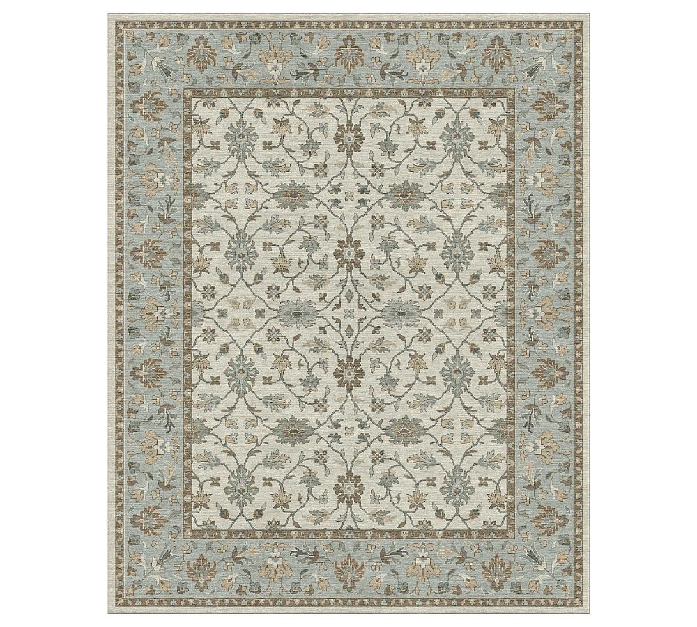 Malika PersianStyle HandTufted Wool Rug Pottery Barn