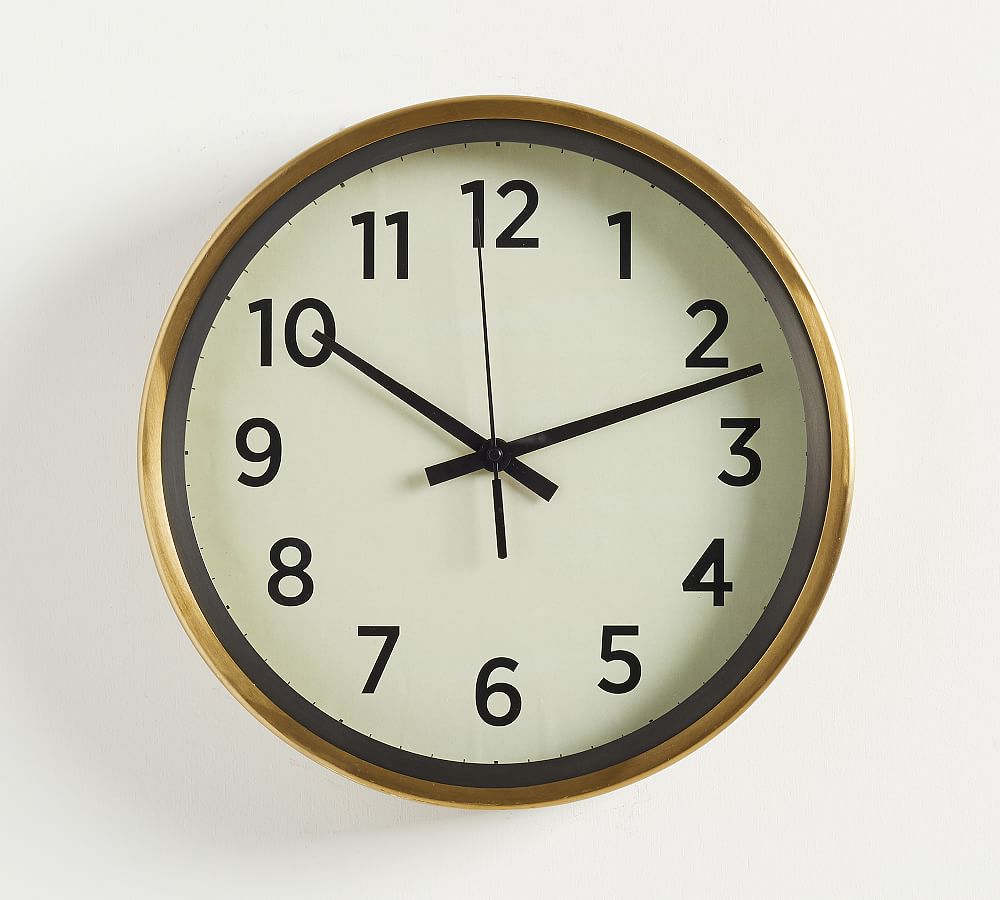 Pottery Barn Wall Clock