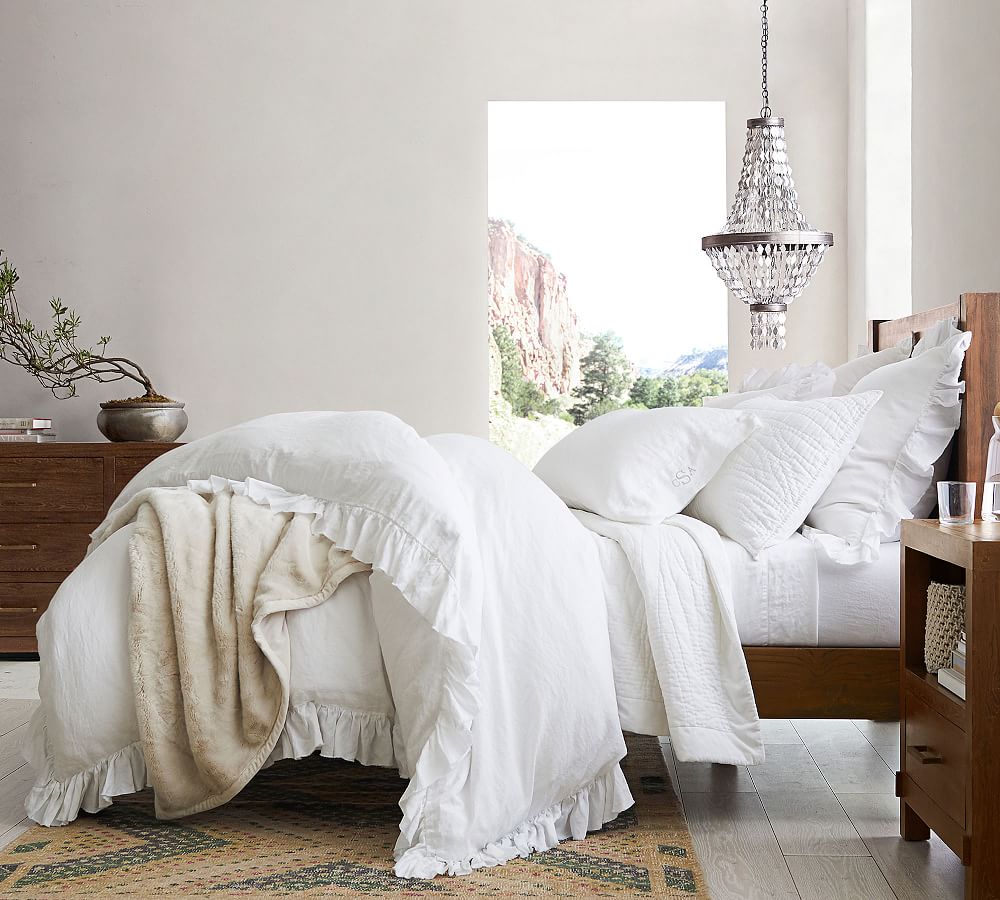 Belgian Flax Linen Pillowcases - Set of 2 | Pottery Barn