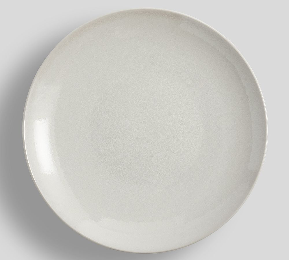 Mason Stoneware Dinner Plates Set of 4- Glossy Ivory