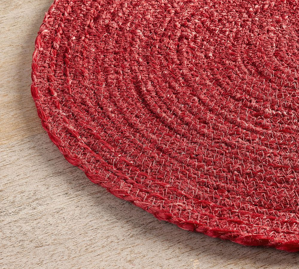 Colton Jute Round Placemats Pottery Barn
