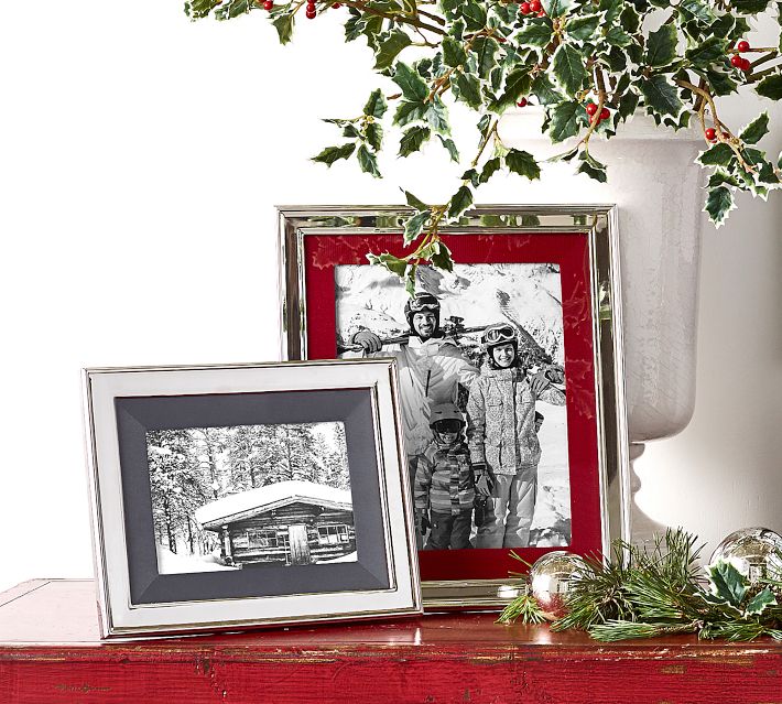 Silver Plated Classic Picture Frame 4x6