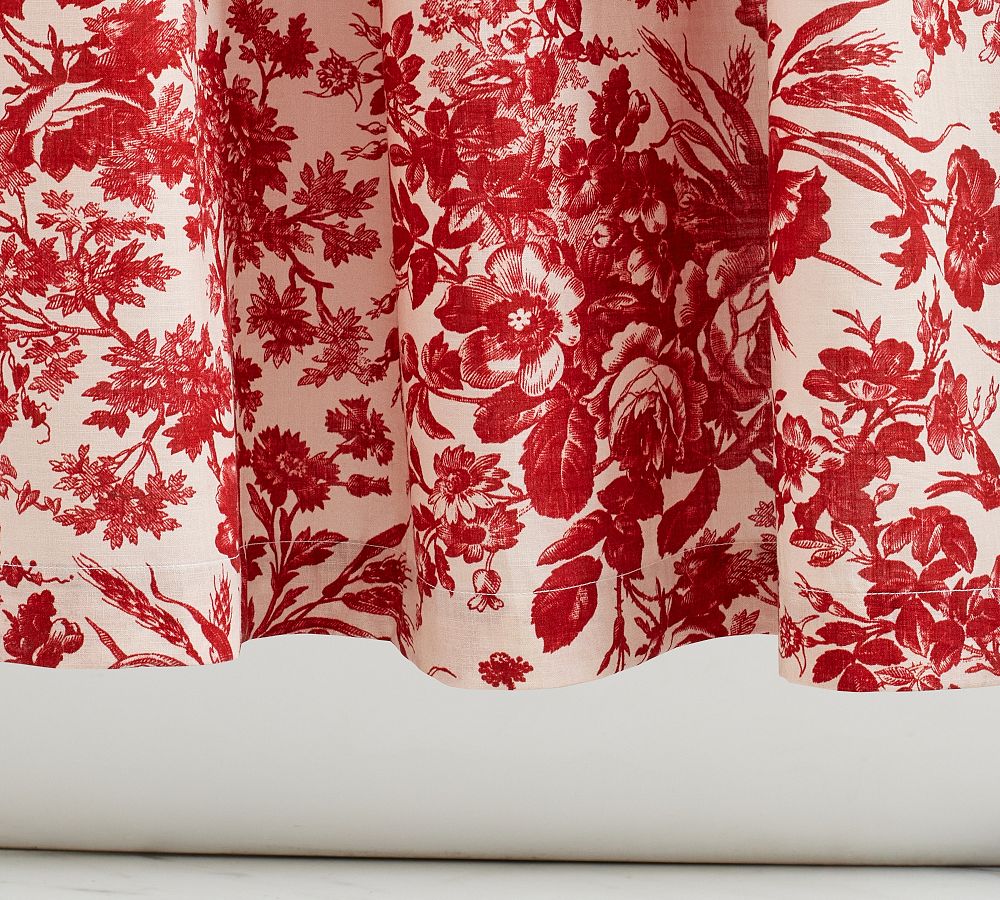 Sorrel Toile Shower Curtain Pottery Barn
