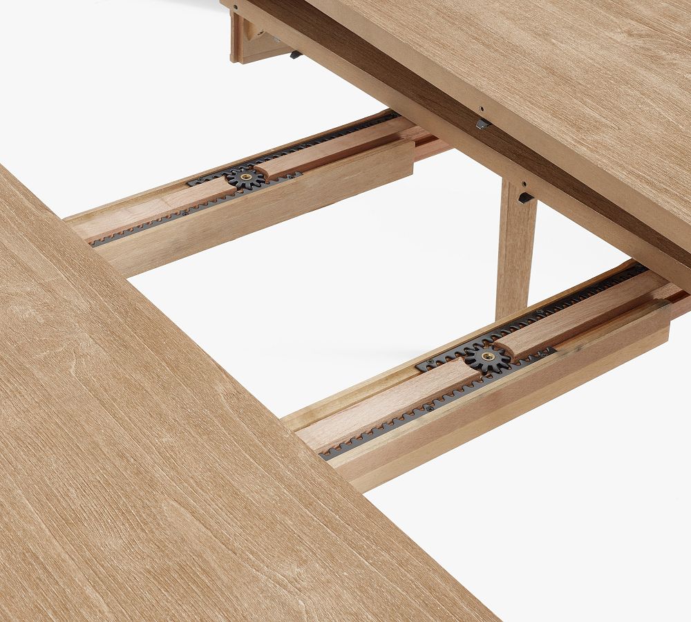 Sausalito Round Extending Dining Table Pottery Barn