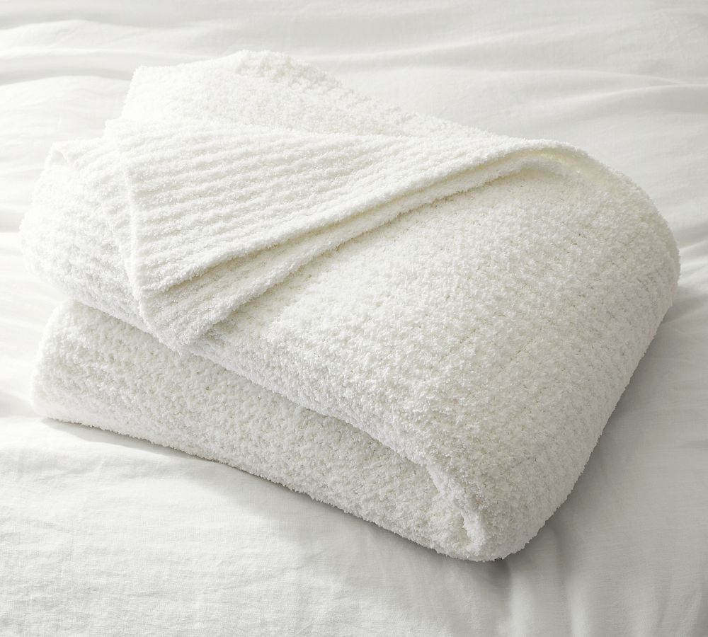 Cozy Waffle Blanket Pottery Barn