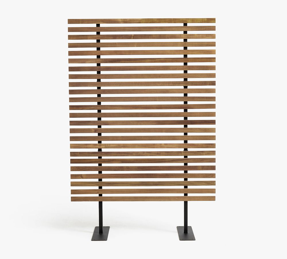 IKEA NAMMARO Privacy Screen, Light Brown Stained, 60% OFF