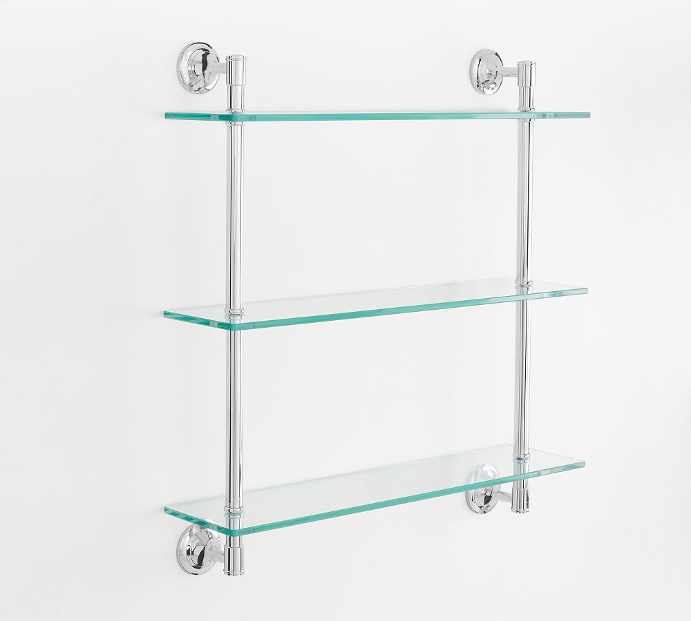 Sussex Glass Shelf in 2023  Glass shower shelves, Glass shelves