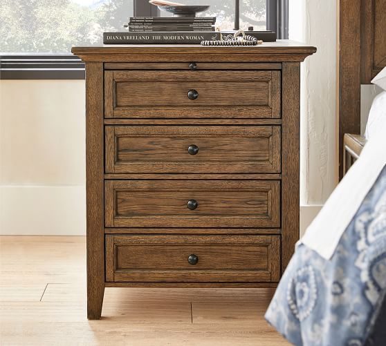 Pottery Barn Hudson Four Drawer Nightstands, 44% Off