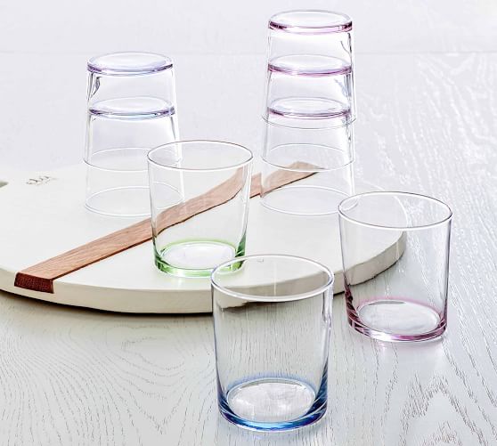 Colored Glass Tumblers Pottery Barn