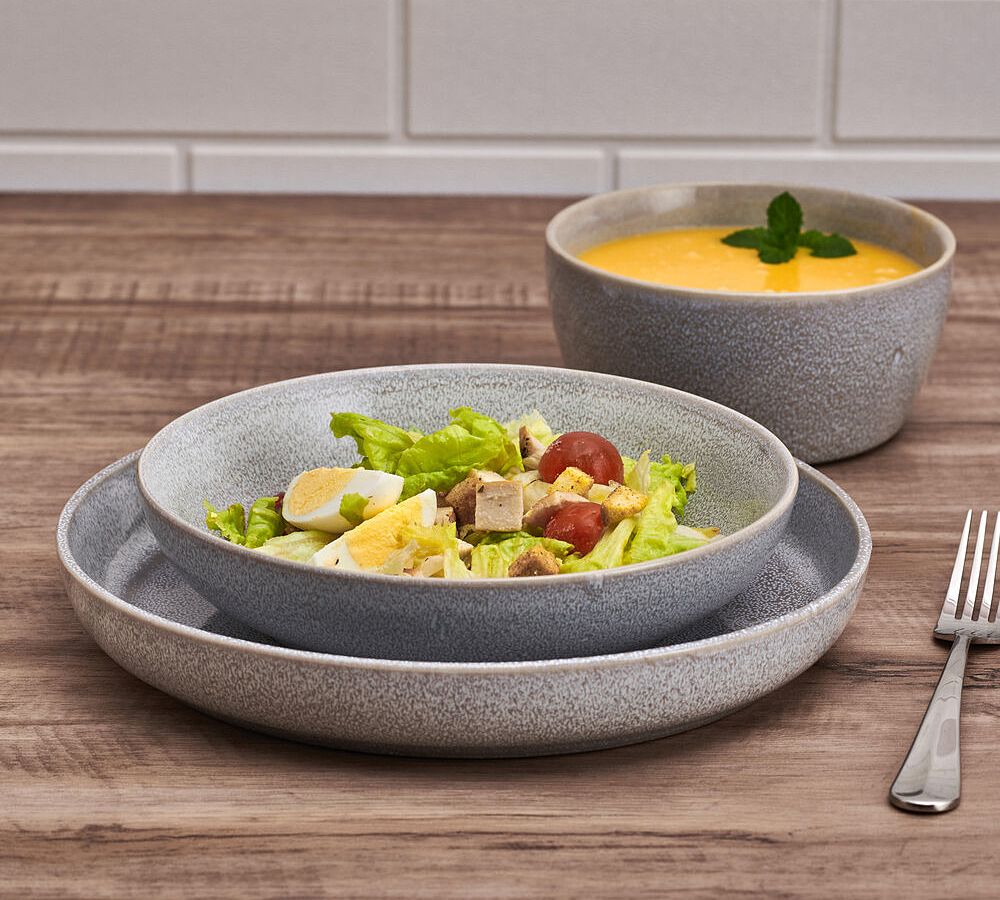 Huxley Reactive Glaze Bowls - Set of 9 | Pottery Barn