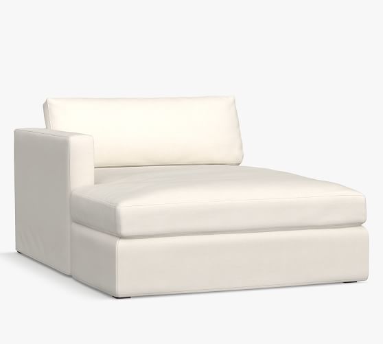Build Your Own Jake Slipcovered Chaise Outdoor Sectional Components