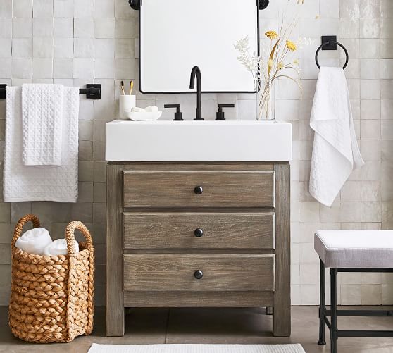 Waffle Sculpted Organic Towel | Pottery Barn