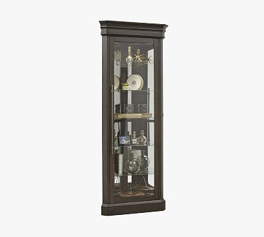 Pottery barn store curio cabinet