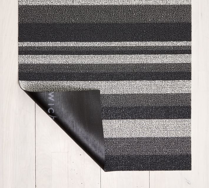 Chilewich Striped Shag Indoor & Outdoor Mat in 8 Colors & 4 Sizes