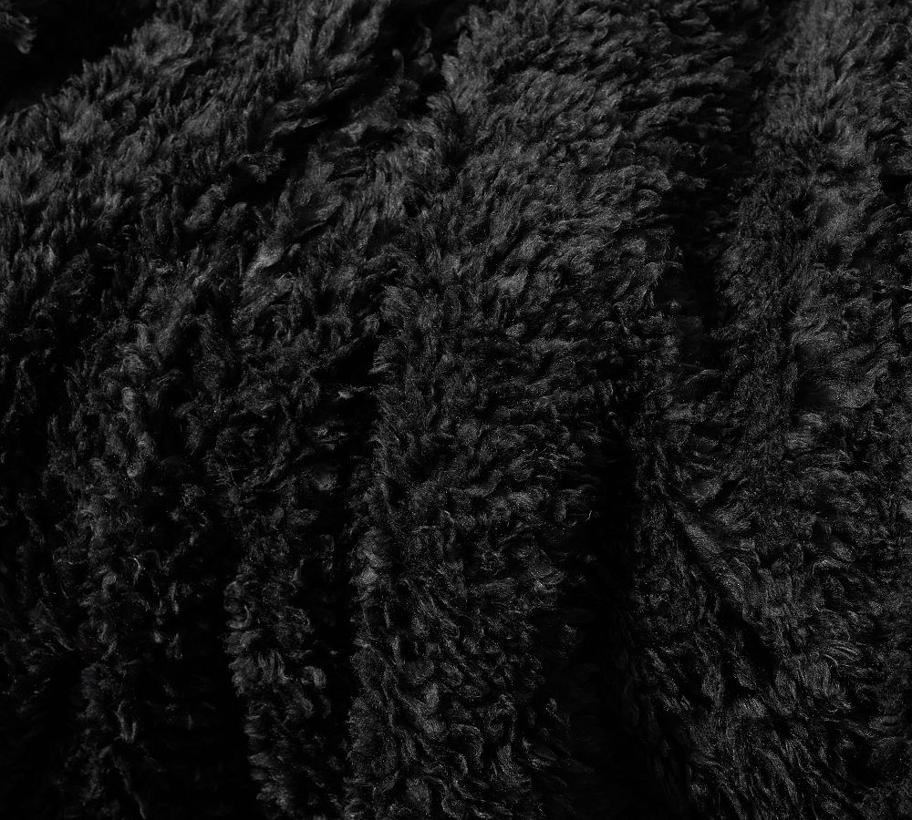 Fireside Cozy Sherpa Reversible Throw Pottery Barn