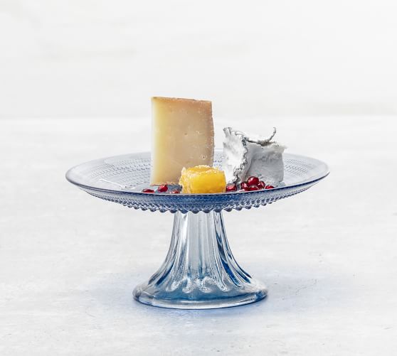 Jupiter Beaded Glass Cake Stand