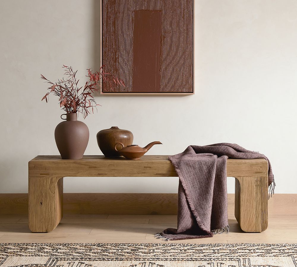 Brauer Reclaimed Wood Bench