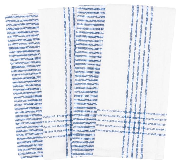 Monaco Washed Cotton Dish Towels - Set of 4