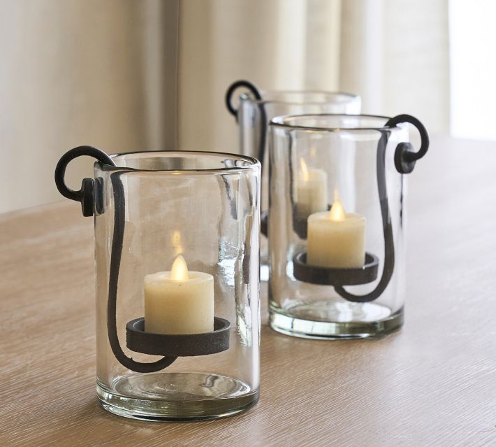 Floating Glass Candleholder