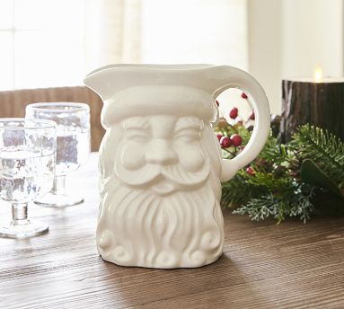Santa Claus Pitcher | Pottery Barn
