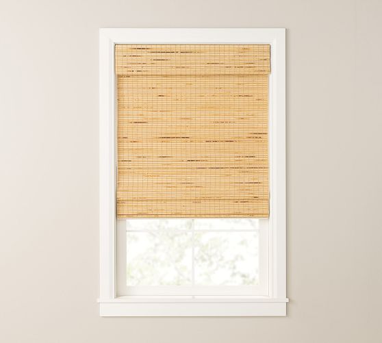 Custom Presco Jute Light Filtering Shade | Pottery Barn