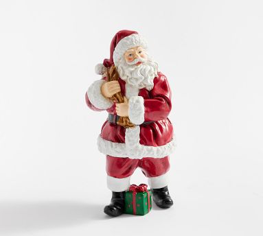 Handcrafted Santa Claus Figures | Pottery Barn