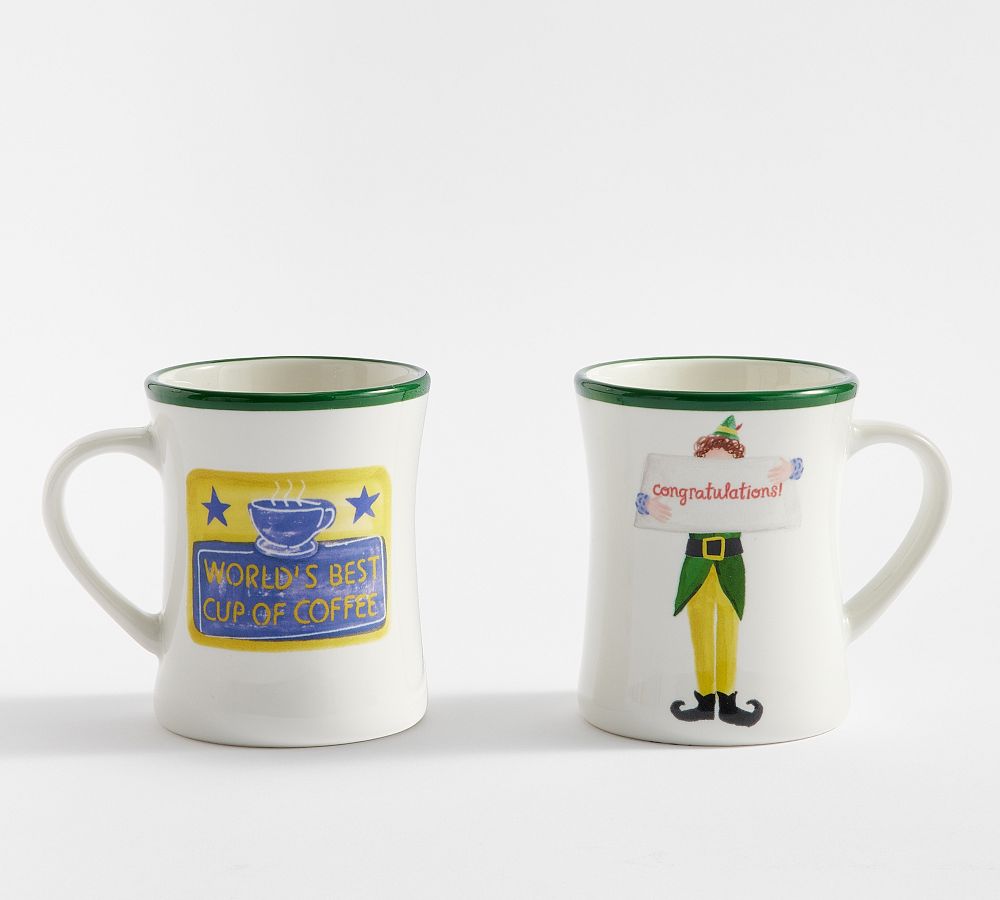 Elf World's Best Coffee Mug Pottery Barn