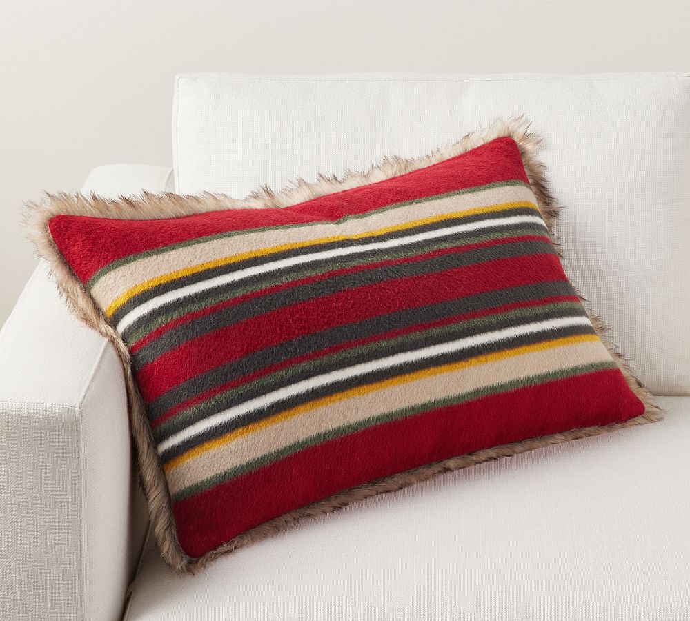 Pendleton® Yakima Stripe Lumbar Pillow