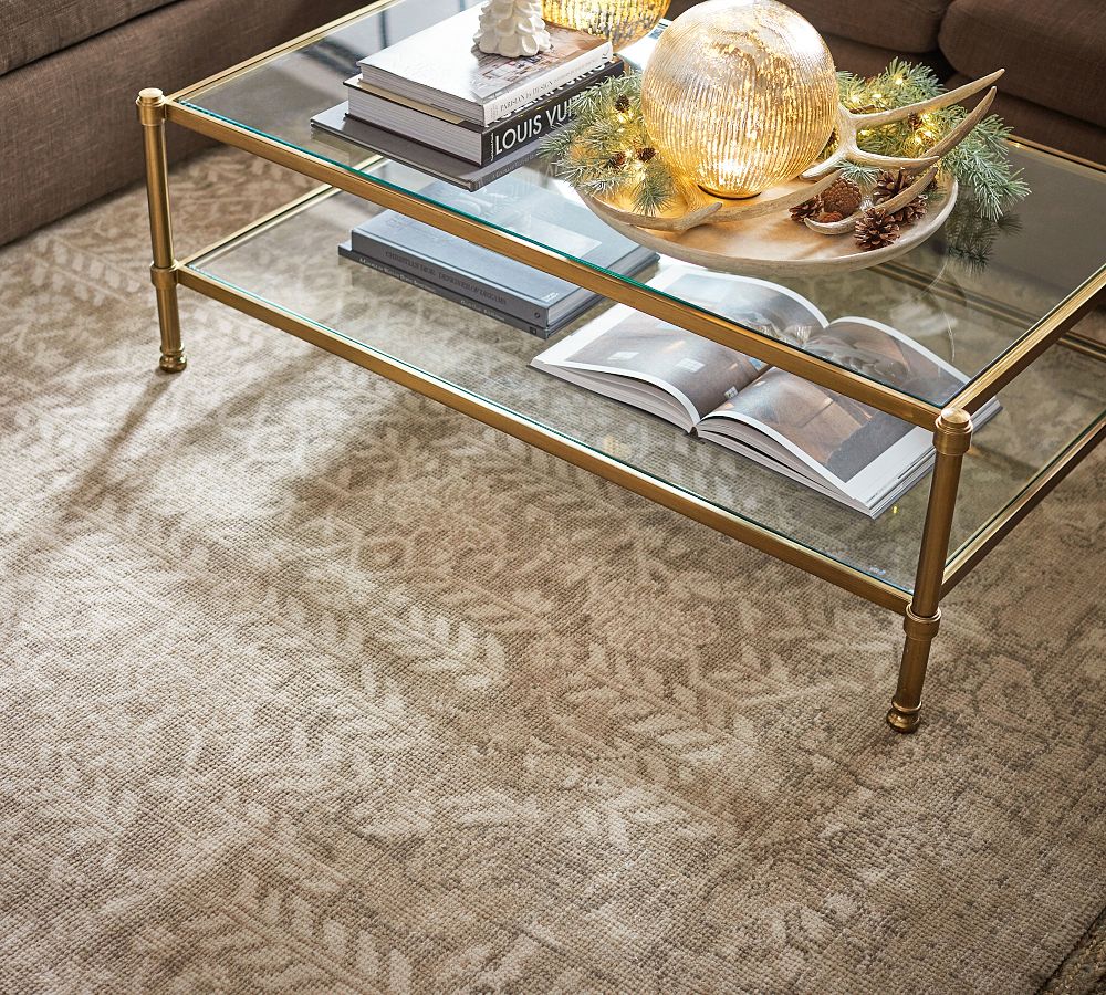 Gena HandKnotted Rug Pottery Barn