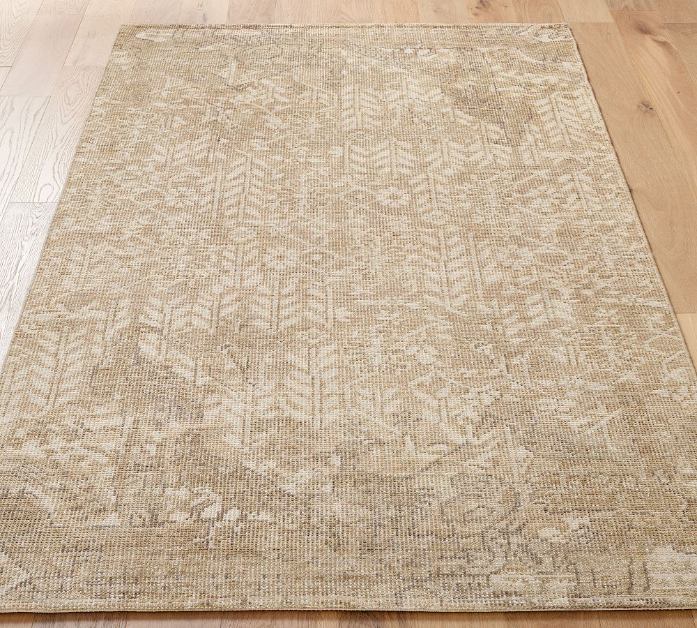 Gena HandKnotted Rug Pottery Barn