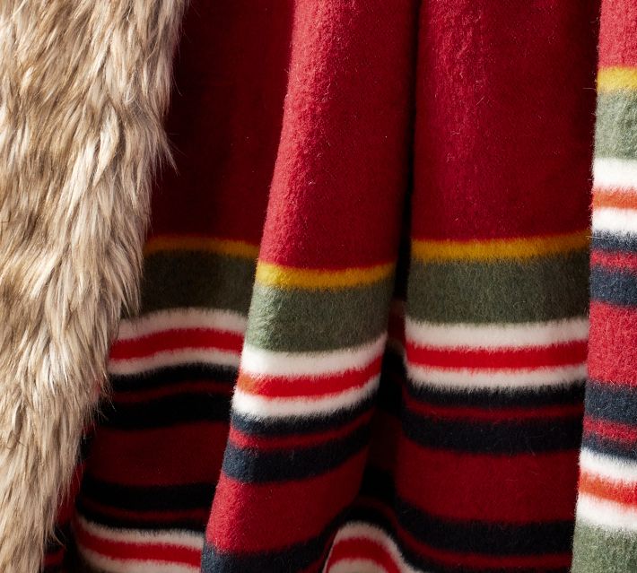 Pendleton faux fur discount throw