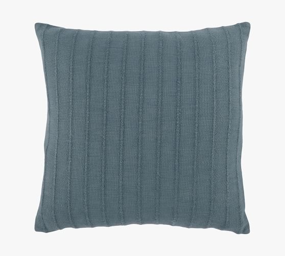 Raw Edge Navy Blue Throw Pillow Cover – Hallstrom Home