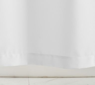 Retreat Fabric Shower Curtain Liner | Pottery Barn