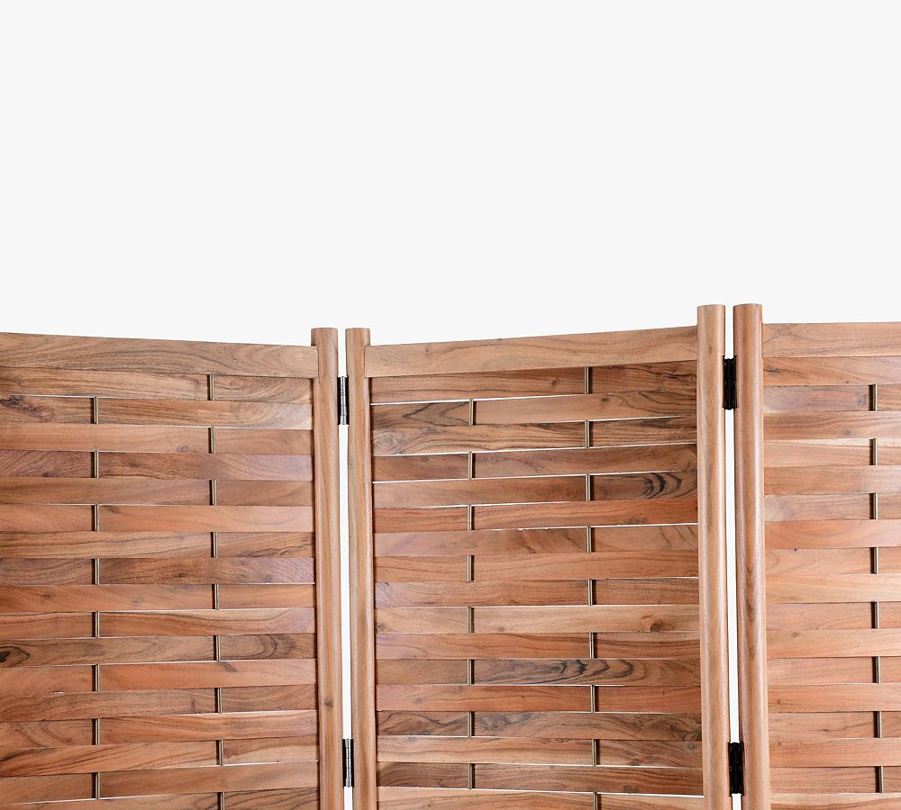 Zola Folding Privacy Screen Pottery Barn