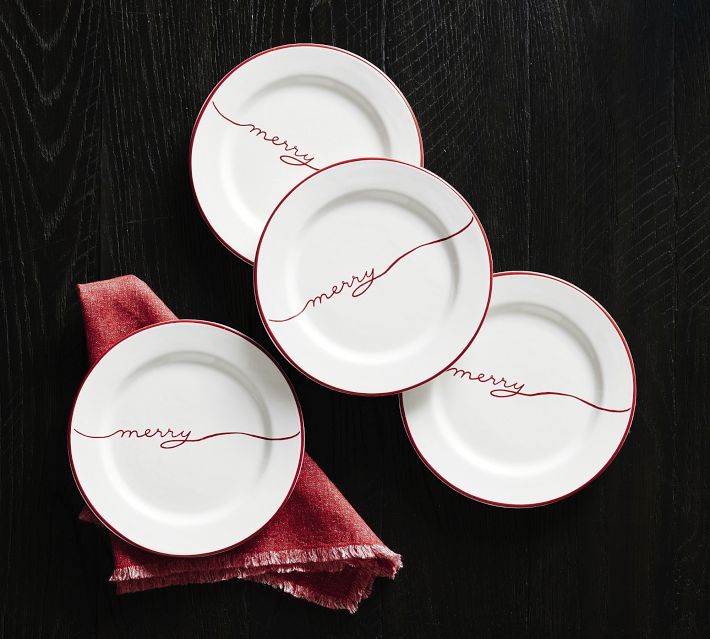 Merry and Bright Small Plates (Set of 8)