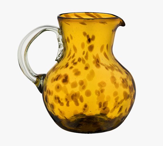 Premium Recycled Modern Glass Pitcher – Be Home