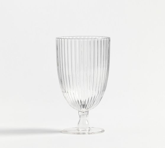 Rigato Acrylic Goblets Set of 4 Pottery Barn