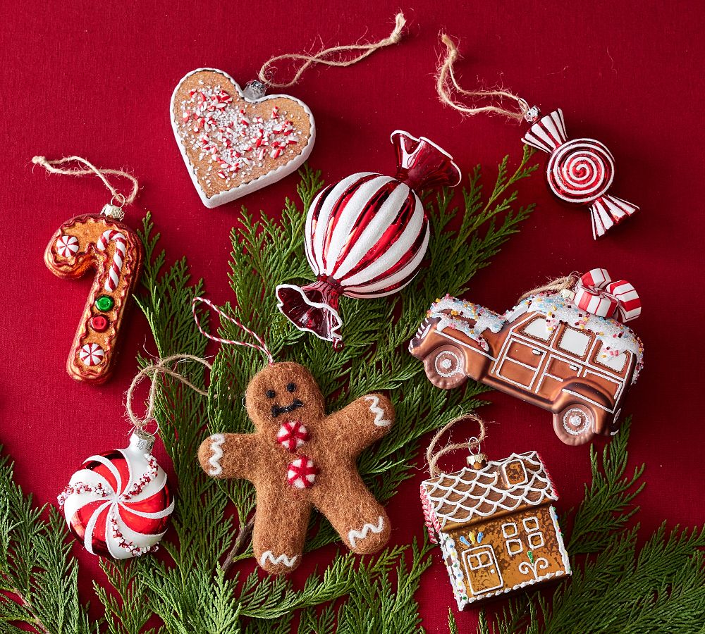 Love & Gingerbread Decorative Dishtowels - Set of 2 - Country Village Shoppe