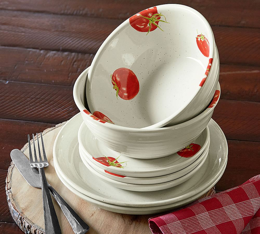 Pottery Barn China, Recipe Pasta Set