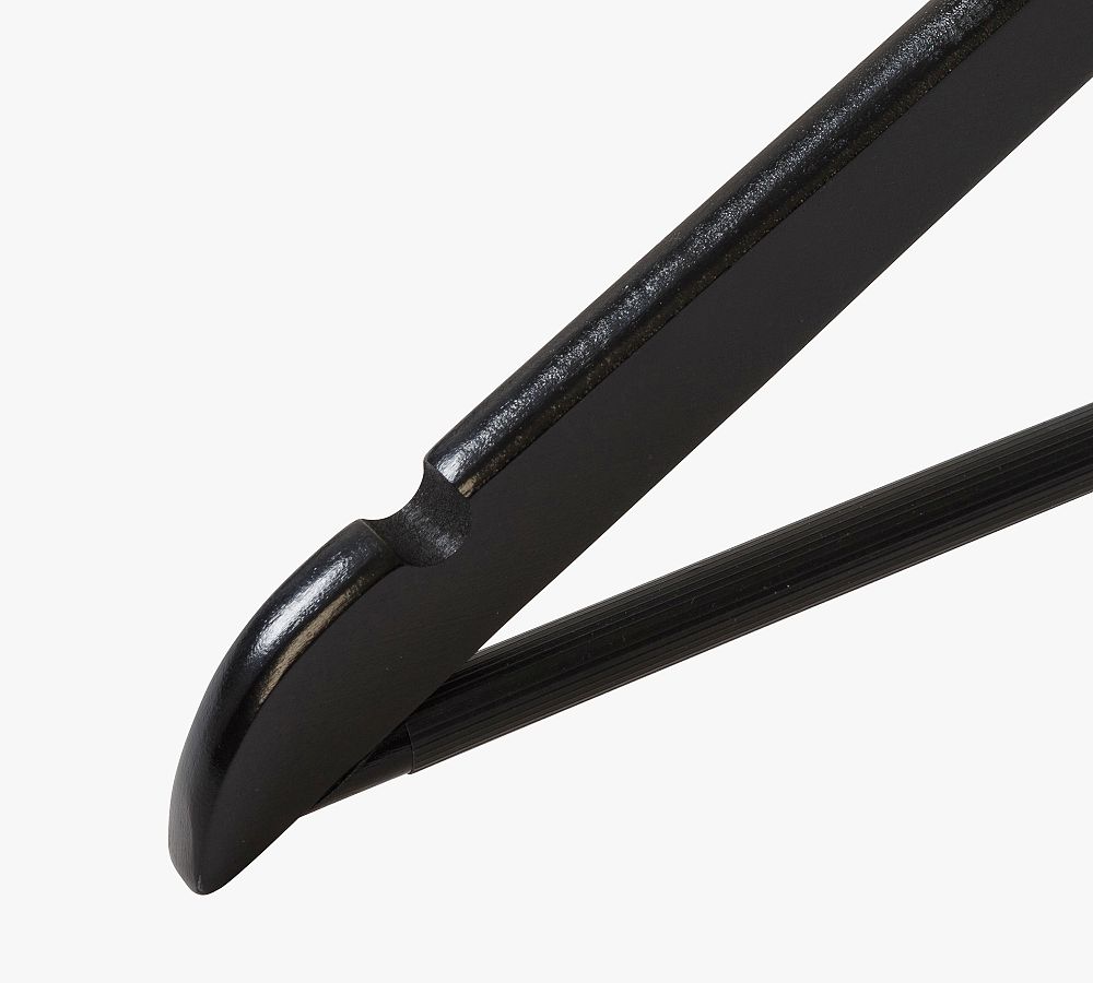 Wooden Hangers Set of 24 Pottery Barn