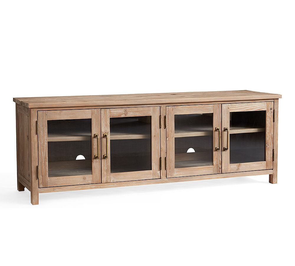 Parker Reclaimed Wood Media Console Pottery Barn